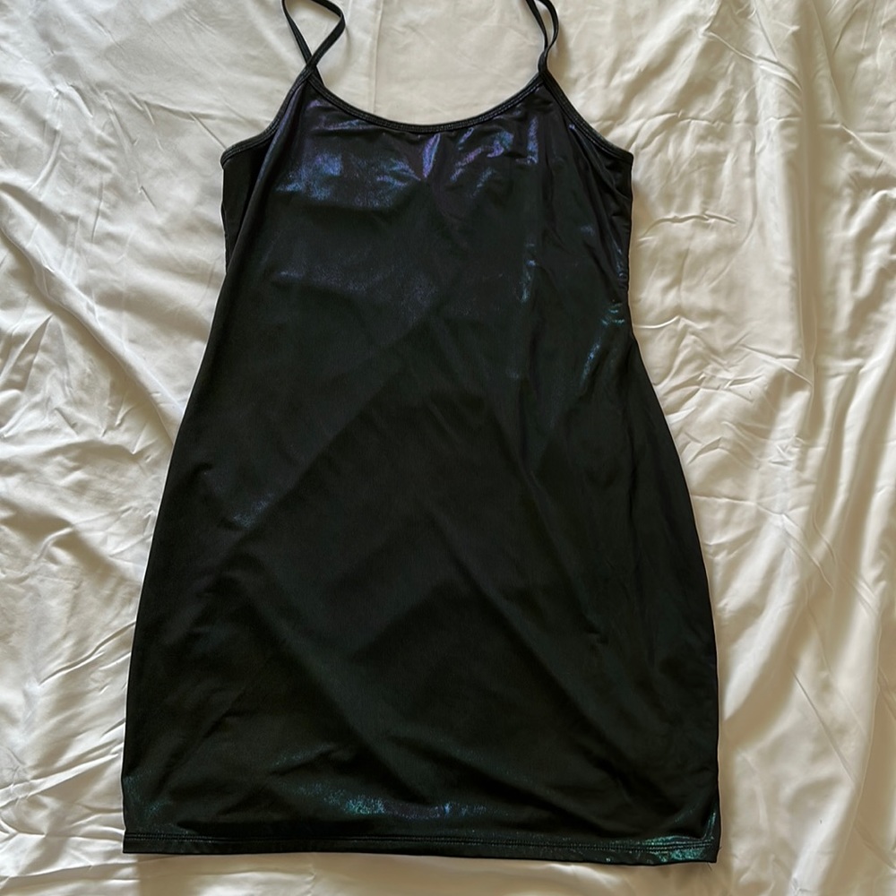 Dark Iridescent Dress